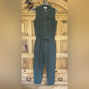 NWT TRIPLE FIVE SOUL Olive Green Jump Suit
